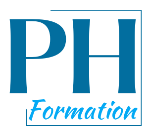 Logo PH Formation qui symbolise l'entreprise, organisme de formation à Toulon dans le Var et à distance
